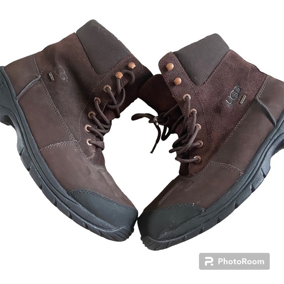 Ugg Men’s Metcalf Cold Weather Boot Sz 12 Brown - Picture 1 of 7